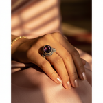 Load image into Gallery viewer, 925 Silver Amethyst Ring for Women | Gemstone Jewelry