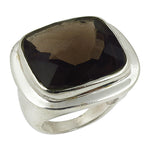 Load image into Gallery viewer, 925 Silver Smoky Quartz Ring for Women | Gemstone Jewelry