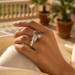 Load image into Gallery viewer, 925 Silver Rose Quartz Ring for Women | Gemstone Jewelry