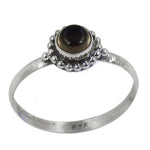 Load image into Gallery viewer, 925 Silver Smoky Quartz Ring for Women | Daily Wear Jewelry