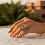 Load image into Gallery viewer, 925 Silver Cubic Zirconia Ring for Women | Gift Jewelry