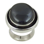 Load image into Gallery viewer, 925 Silver Onyx Stone Ring for Women | Statement Jewelry
