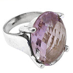 Load image into Gallery viewer, 925 Silver Amethyst Ring for Women | Gemstone Jewelry