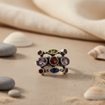 Load image into Gallery viewer, 925 Sterling Silver Gemstone Ring for Women | Statement Jewelry