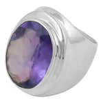 Load image into Gallery viewer, 925 Silver Amethyst Ring for Women | Gemstone Jewelry