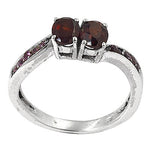Load image into Gallery viewer, 925 Silver Garnet Ring for Women | Anniversary Gift