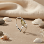 Load image into Gallery viewer, 925 Silver Citrine Ring for Women | Gemstone Jewelry