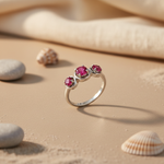Load image into Gallery viewer, 925 Silver Ruby Ring for Women | Gemstone Jewelry