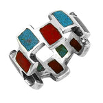 Load image into Gallery viewer, 925 Silver Multi-Stone Ring for Women | Gemstone Jewelry