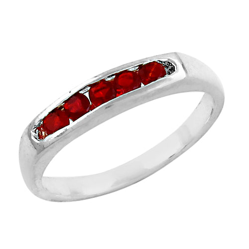 Silver cubic zirconia ring for women | gemstone ring | gift