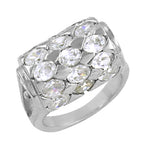 Load image into Gallery viewer, Silver Ring with Cubic Zirconia Stones for Women | Gift Jewelry