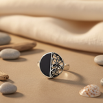 Load image into Gallery viewer, 925 Sterling Silver Black Onyx Ring for Women | Statement Jewelry