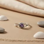 Load image into Gallery viewer, 925 Silver Amethyst Ring for Women | Gemstone Jewelry