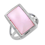 Load image into Gallery viewer, 925 Silver Pink Mother of Pearl Ring for Women | Fashion Jewelry