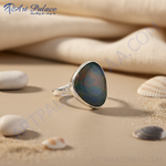 Load image into Gallery viewer, 925 Silver Opal Ring | Women's Gemstone Ring | Gift