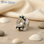 Load image into Gallery viewer, 925 Sterling Silver Smoky Quartz Ring | Women's Fashion Jewelry