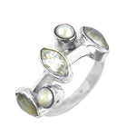 Load image into Gallery viewer, 925 Sterling Silver Gemstone Ring | Women's Fashion Ring