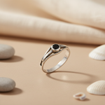 Load image into Gallery viewer, 925 Silver Onyx Ring for Women | Statement Jewelry