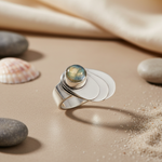 Load image into Gallery viewer, 925 Sterling Silver Moonstone Ring for Women | Gift Jewelry