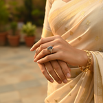Load image into Gallery viewer, 925 Silver Smoky Quartz Ring for Women | Daily Wear