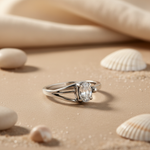 Load image into Gallery viewer, 925 Silver Oval Cut Ring for Women | Gift for Her