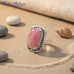 Load image into Gallery viewer, 925 Silver Pink Opal Ring for Women | Gemstone Jewelry