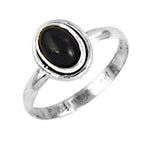 Load image into Gallery viewer, 925 Silver Black Onyx Ring for Women | Gemstone Jewelry