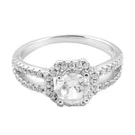 Load image into Gallery viewer, 925 Silver Cubic Zirconia Engagement Ring | Women's Jewelry