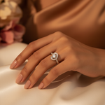 Load image into Gallery viewer, 925 Silver Diamond Ring for Women | Engagement Ring