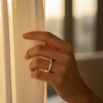 Load image into Gallery viewer, 925 Silver Pave Ring for Women | Wedding Band | Gift