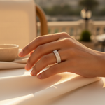 Load image into Gallery viewer, 925 Silver Cubic Zirconia Pave Ring for Women | Gift Jewelry