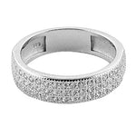 Load image into Gallery viewer, 925 Silver Cubic Zirconia Pave Ring for Women | Gift Jewelry