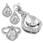 Load image into Gallery viewer, 925 Silver Cubic Zirconia Jewelry Set | Women's Gift