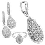 Load image into Gallery viewer, 925 Silver Cubic Zirconia Jewelry Set for Women | Gift