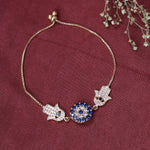 Load image into Gallery viewer, gold plating Hamsa Hand & Evil Eye Bracelet for Women | Protection Jewelry