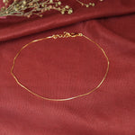 Load image into Gallery viewer, gold plating Snake Chain Anklet for Women | Delicate Foot Jewelry