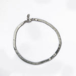 Load image into Gallery viewer, Silver Herringbone Chain Bracelet for Women | Everyday Jewelry