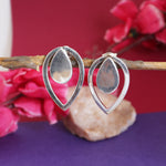 Load image into Gallery viewer, Silver Teardrop Earrings for Women | Minimalist Jewelry Gift