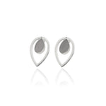 Load image into Gallery viewer, Silver Teardrop Earrings for Women | Minimalist Jewelry Gift