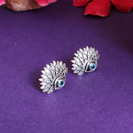 Load image into Gallery viewer, 925 Silver Evil Eye Stud Earrings | Protection Jewelry for Women