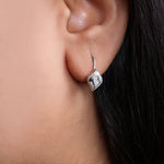Load image into Gallery viewer, 925 Silver Cubic Zirconia Heart Earrings for Women | Gift Jewelry