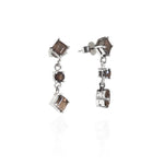 Load image into Gallery viewer, 925 Silver Smoky Quartz Drop Earrings for Women | Gift Jewelry