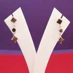 Load image into Gallery viewer, 925 Silver Smoky Quartz Drop Earrings for Women | Gift Jewelry