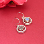 Load image into Gallery viewer, 925 Silver Labradorite Earrings for Women | Dangle Earrings