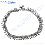 Load image into Gallery viewer, 925 Silver Anklet for Women | Leaf Design | Gift Jewelry