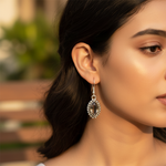 Load image into Gallery viewer, 925 Silver Smoky Quartz Earrings for Women | Dangle Earrings