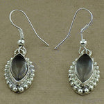 Load image into Gallery viewer, 925 Silver Smoky Quartz Earrings for Women | Dangle Earrings