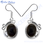 Load image into Gallery viewer, 925 Silver Black Onyx Earrings for Women | Daily Wear Jewelry