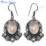 Load image into Gallery viewer, 925 Silver Moonstone Earrings for Women | Dangle Earrings