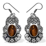 Load image into Gallery viewer, 925 Sterling Silver Tiger Eye Earrings for Women | Dangle Jewelry